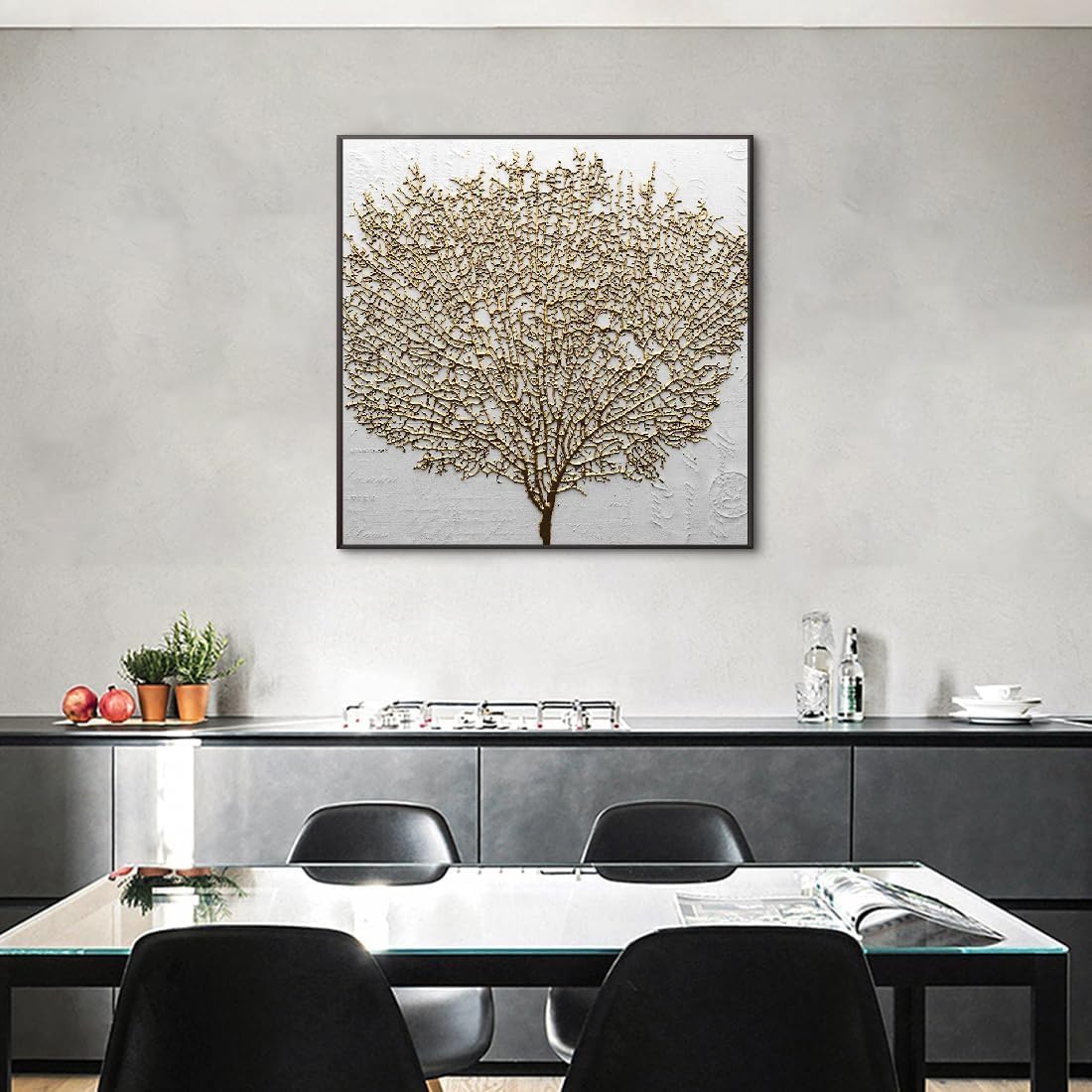 テクスチャー/絵画/アート/インテリア/北欧/波動/韓国/モダン/抽象画