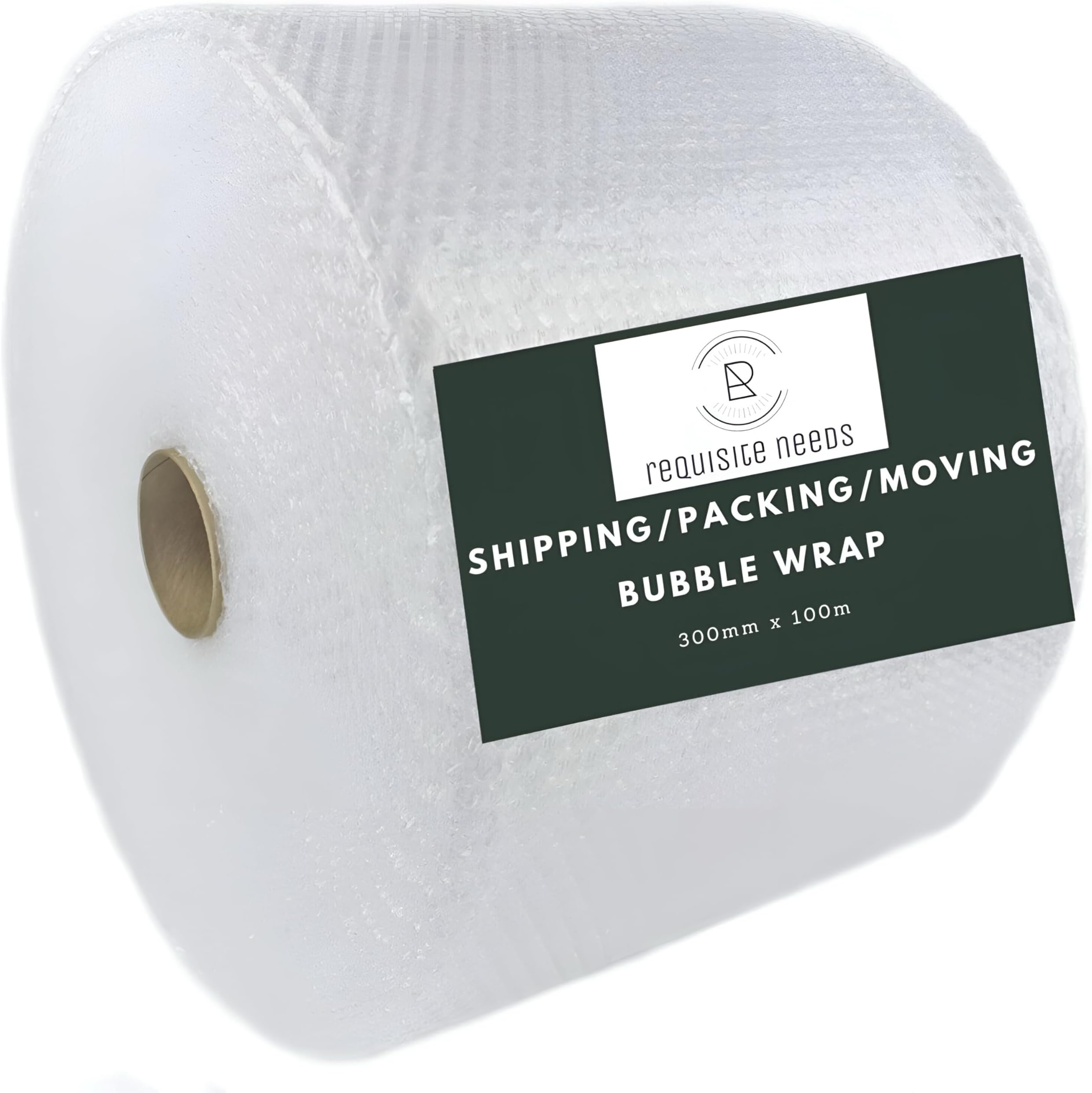 Requisite Needs 300mm x 100m large bubble wrap roll, ideal for moving house, packing and shipping