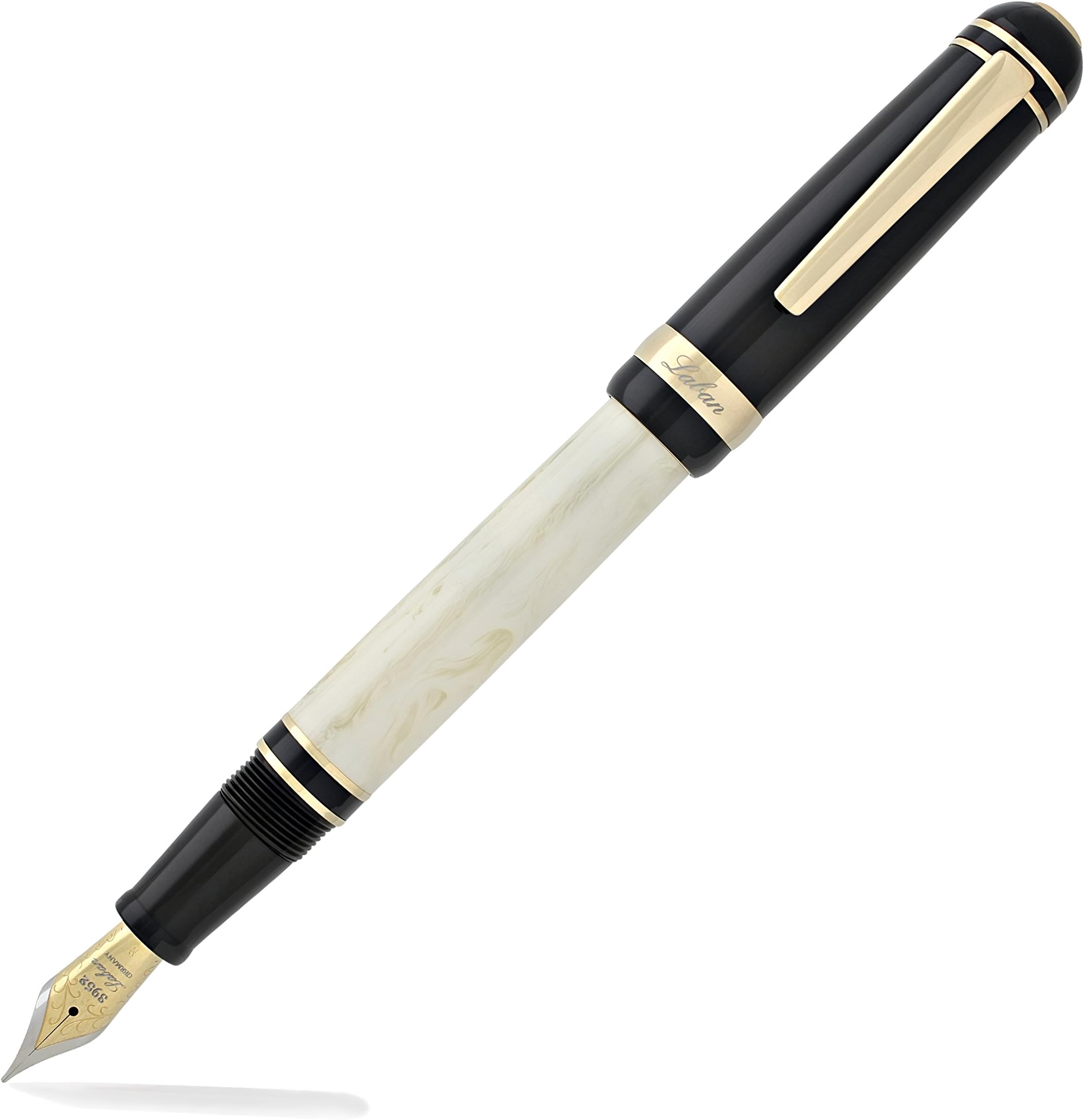 Laban Unisex Latte Fountain Pen - Cream - Medium Nib