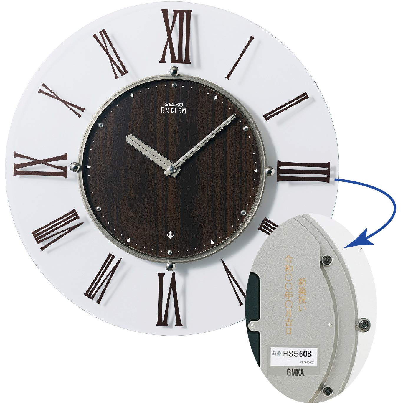 Amazon.co.jp: セイコークロック (Seiko Clock) 【名入れ・包装】DF