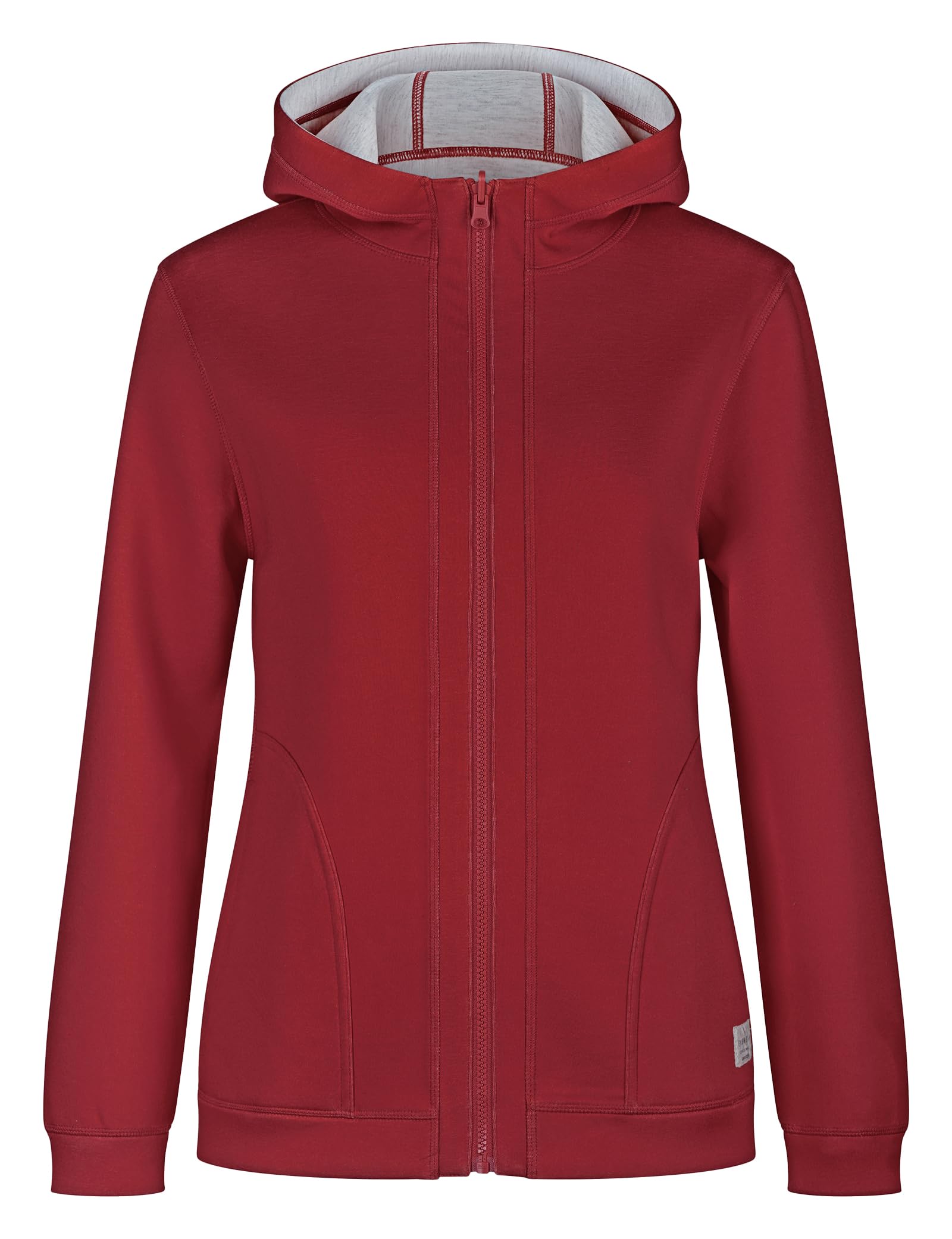 Sudadera con capucha para mujer, reversible, con cremallera completa, suave, transpirable, ajuste regular, estilo personalizable, perfecta para viajes, uso casual y capas