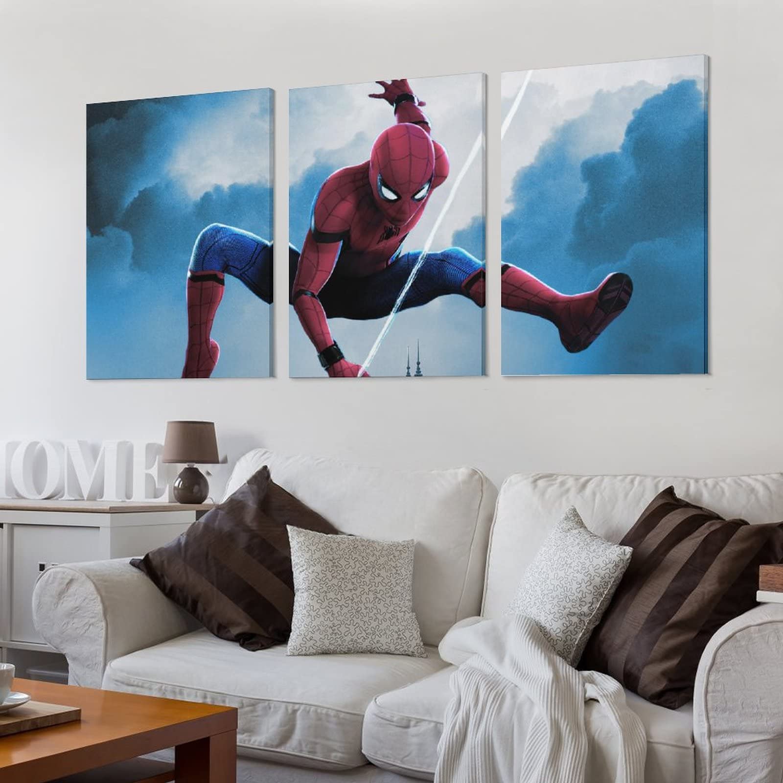 Amazon.co.jp: スパイダーマン アイアンマン アートパネル 湿気を防ぐ
