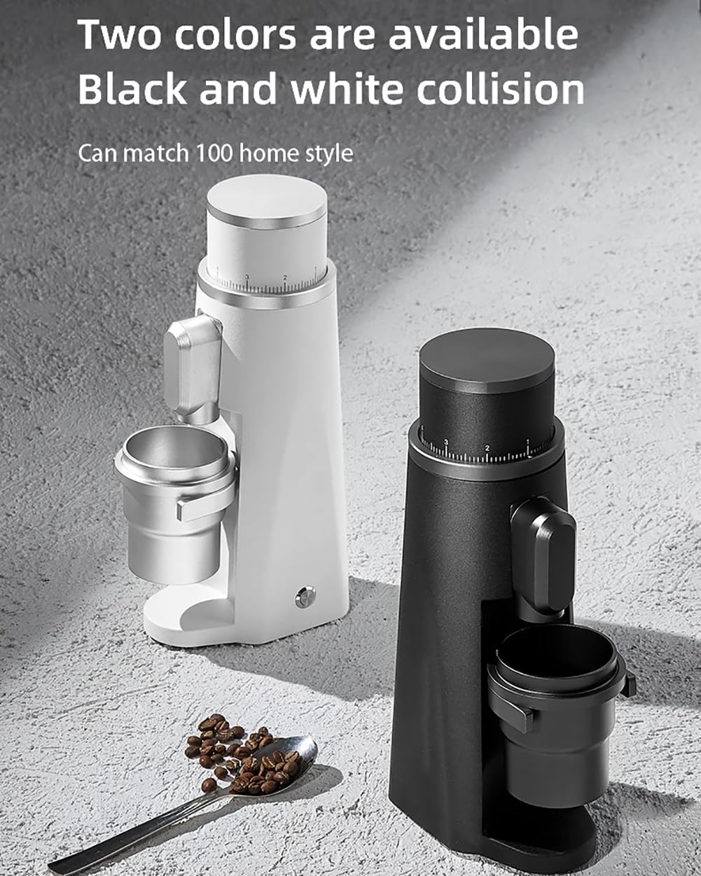 Amazon | 業務用電動コーヒーグラインダー、コーヒー豆粉砕機、自動