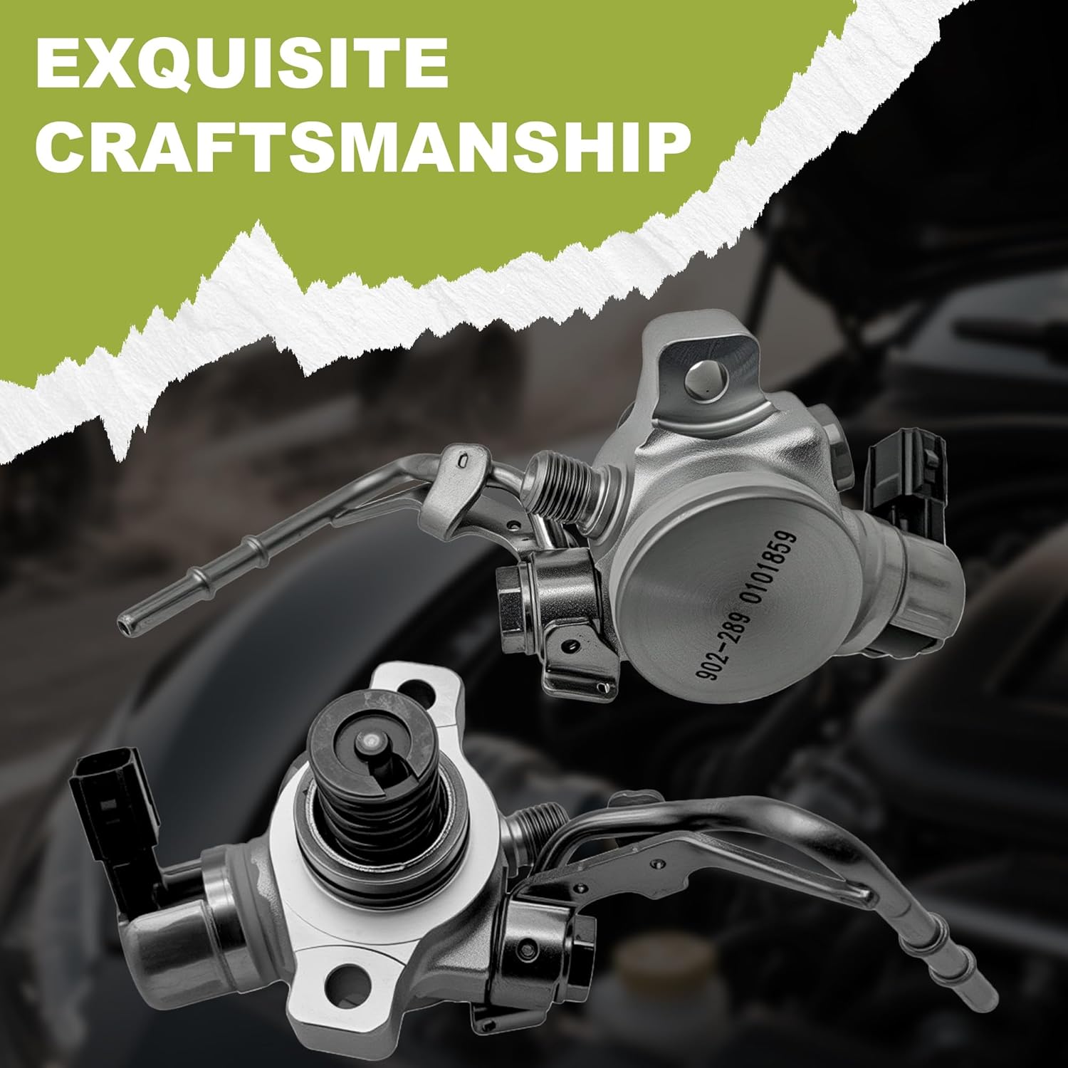 High Pressure Fuel Pump Compatible with 2013-2016 Honda Accord/CR-V 2.4L/3.5L/2.0L 2015-2018 Acura ILX/TLX 2.4L 167905LAA01 USDI10006