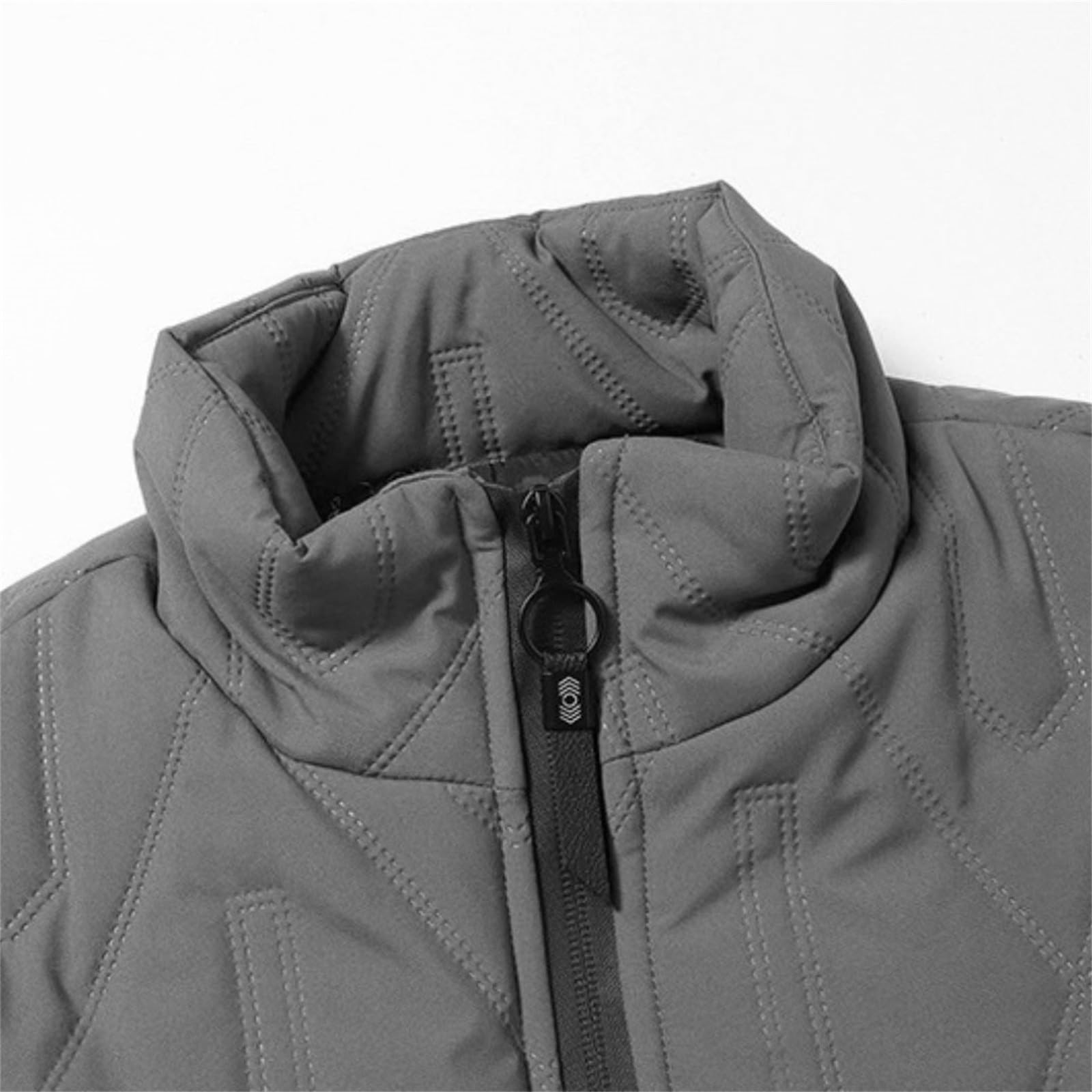 Stockerpoint - Gilet da lavoro in softshell, da uomo | Gilet da moto, in lino, estivo, traspirante, in pelle bovina, trapuntato, traspirante