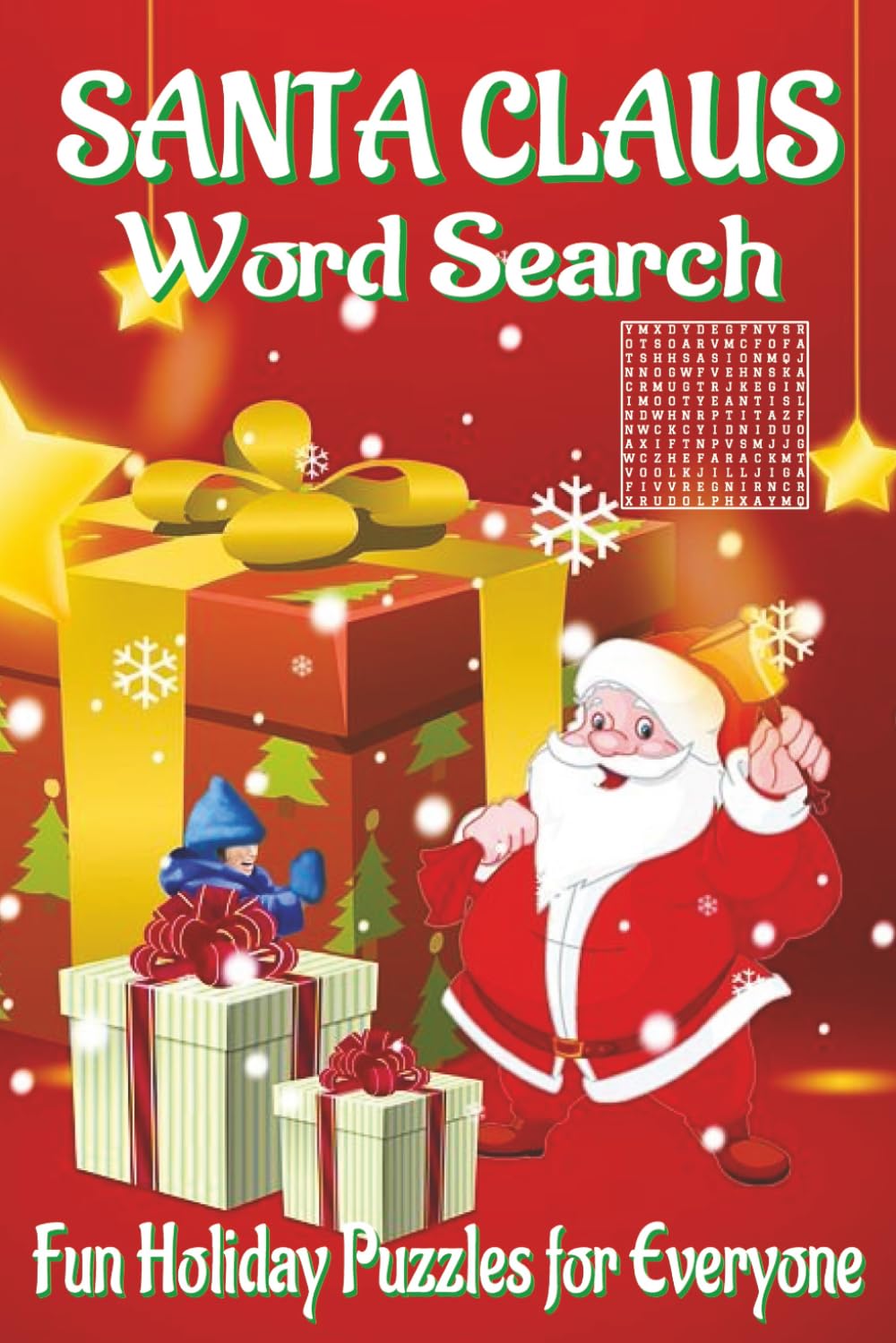 Santa Claus Word Search Puzzles Book: Word Searches with Easy to Read Print about Santa Claus, Christmas Traditions, Holiday Gifts and More | 6x9 ... Santa Claus Gift for Holiday Relaxation