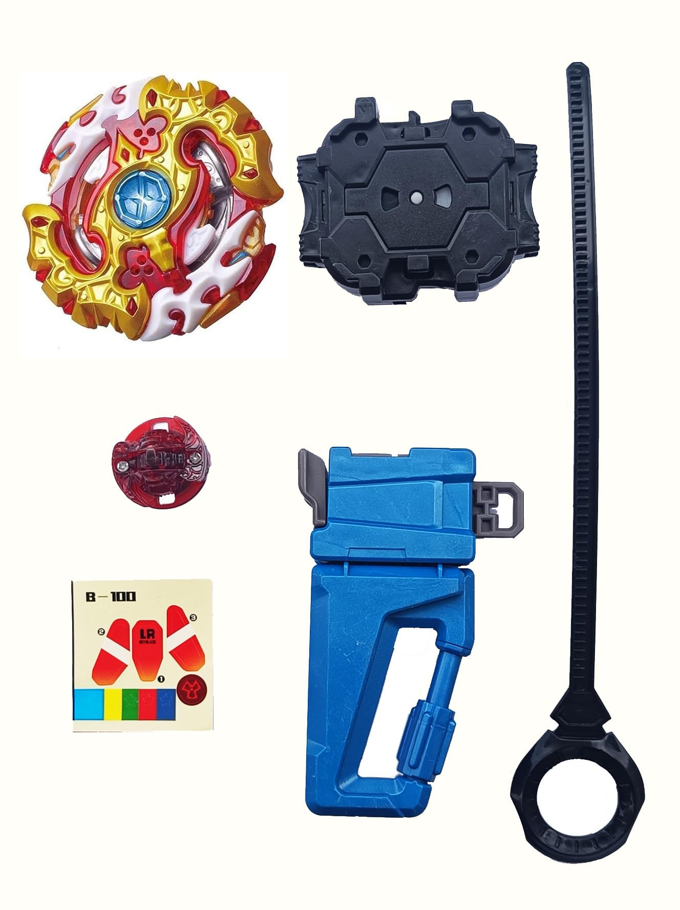 Funstars Spryzen Requiem Spinning Battling Top Pro Series Set for Kids Children (BB100)