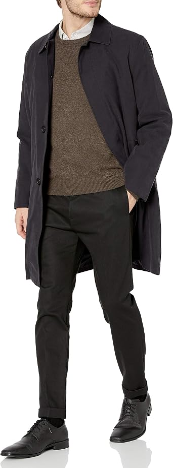 Amazon.com: LONDON FOG Durham - Abrigo impermeable para hombre con  cremallera : Ropa, Zapatos y Joyería