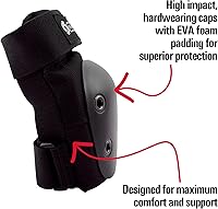 Vista 5 de Bont Juego de protección triple con rodilleras, coderas y muñequeras para niños y jóvenes