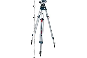 BOSCH GOL 32CK 32X Automatic Optical Level Kit: Precision Surveying Equipment