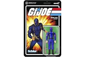 3.75" G.I. Joe Snake Eyes Action Figure with Accessory: Classic Cartoon Collectibles and Retro Toys