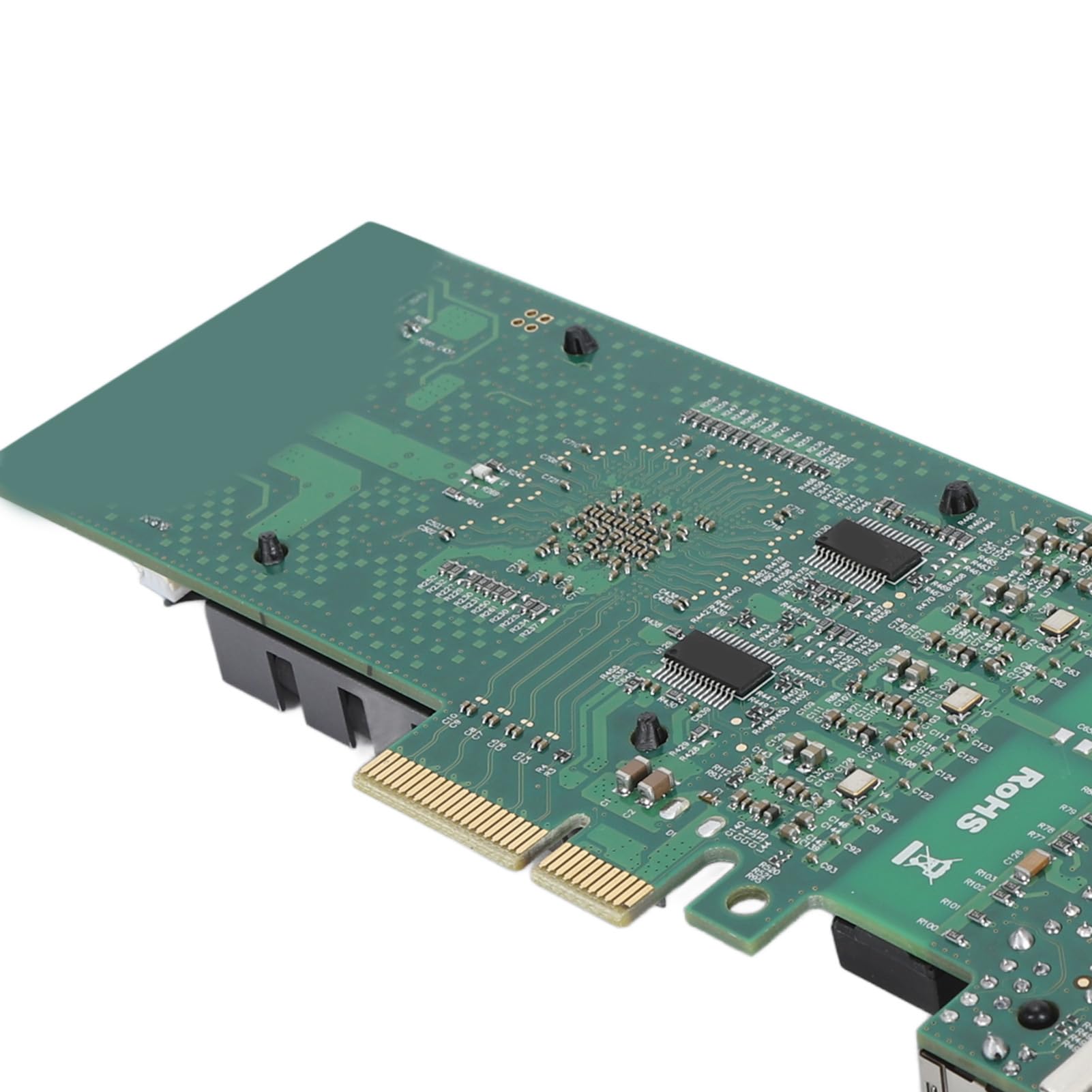 Scheda di Rete PCIE a 4 Porte, Scheda di Rete PCIE Ad Alta velocità 100/1000/2500Mbps 2,5G Adattatore per Scheda di Rete Gigabit PCIE per Chip I210
