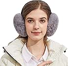 Surblue Cute Animal Earmuffs Winter Warm Outdoor Ear Covers Headband Fur Earwarmer