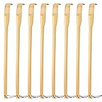 Renook 8 PCS Back Scratcher,16.5 Strong Sturdy Self-Massager Therapeutic Bamboo Wooden Back Scratchers for Scratching Itches,Best Gift for Father\'s Day Pregnant Women&People Who Need Longer Hands.
