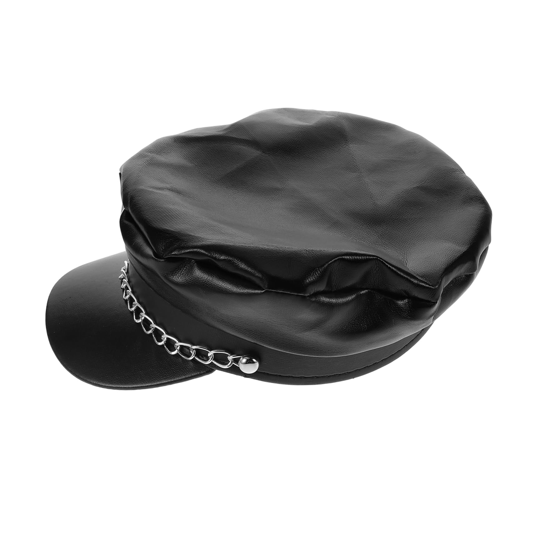 Didiseaon Newsboy Cap Vintage Fisherman Style Hat for Men and Women Brim Beret Retro Party Accessory