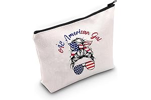 Patriotic Gift Bags: American Flag Cosmetic Bag USA Patriotic Gift All American...