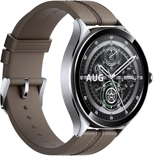 XIAOMI Watch 2 Pro – Google WearOS Android smartwatch, Fitness Tracker, NFC Payment, 1.43 AMOLED, Stainless steel case, Advanced sleep & health monitoring, 150+ sport modes, GPS, 5ATM – Sliver Brown - 5