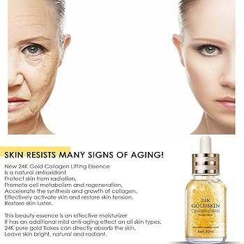 のり　二個24K GOLD COLLAGEN TX Amazon.com : The Beauty Elixir Collagen Serum For Face with