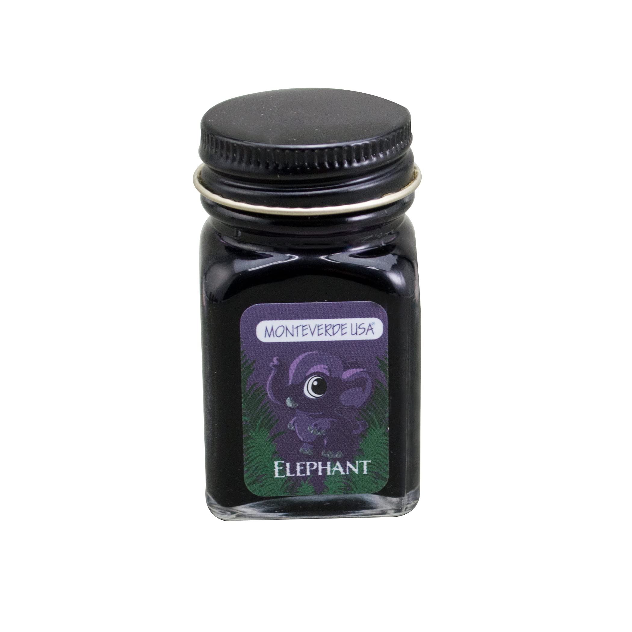 Monteverde Jungle Fountain Pen Ink, 30ml, Elephant (Dark Blue)
