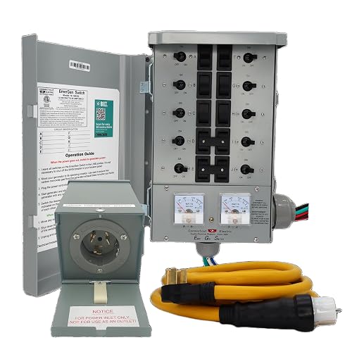 Connecticut Electric Series 2 Backup Power Manual Transfer Switch Kit,