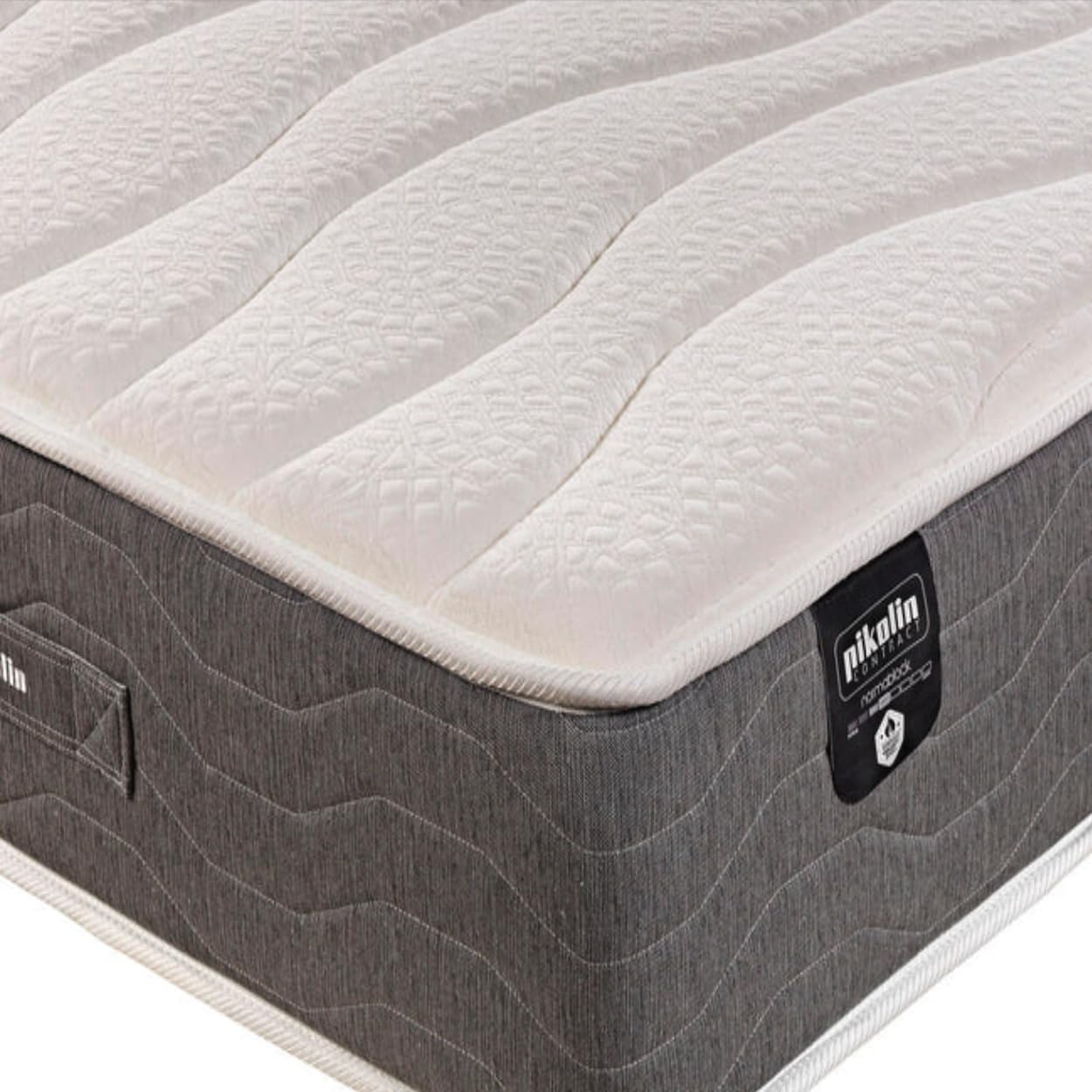 PIKOLIN Quebec Visco Hotelmatratze CM10275 – Luxus Taschenfederkernmatratze, Höhe 29 cm, Premium Schlafkomfort, Atmungsaktiv, Hygienisch & Druckentlastend - 180x200 cm