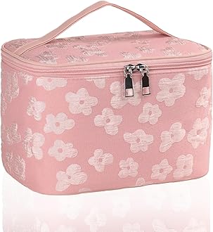 Cosmetic Storage Toiletry Bag, Large Capacity Makeup Bags Waterproof Multifunction Cosmetic Bag Make Up Organizer Storage Gift for Girls Women