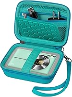 Vista 18 de Estuche protector y de transporte para cámara digital, AbergBest 21 megapíxeles, pantalla LCD de 2.7 pulgadas, recargable, HD/Kodak Pixpro/Canon