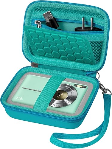 Vista 71 de AbergBest 21 Mega Pixels 2.7" LCD Recargable HD/Kodak Pixpro/Canon PowerShot ELPH 180/190 / Sony DSCW800 / DSCW830 - Funda protectora para cámara