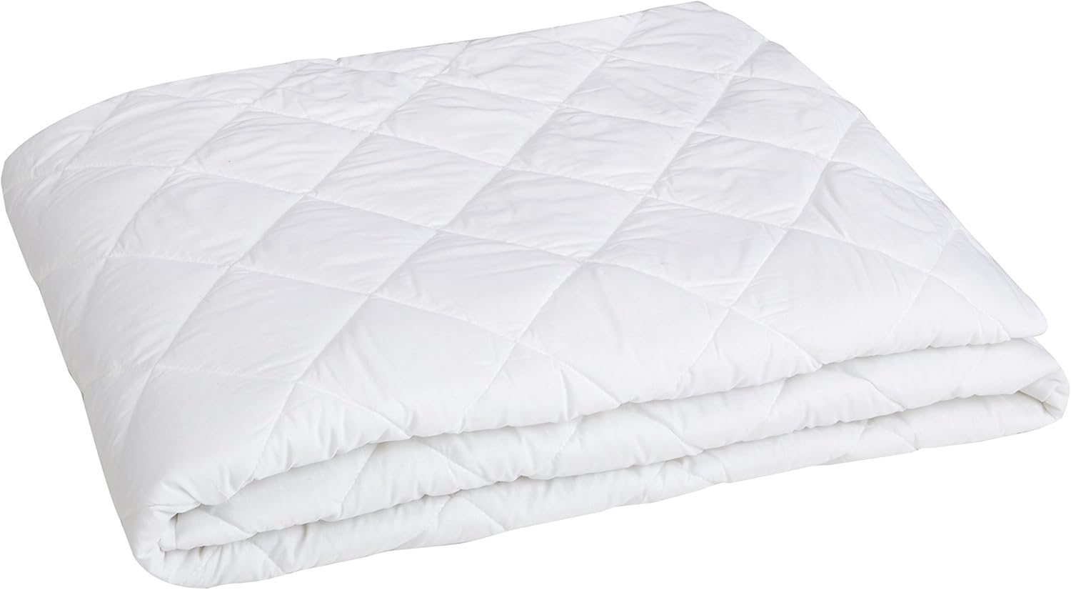  Basics Hypoallergenic Quilted Mattress Topper Pad Cover - 18 Inch Deep, Twin : Home & Kitchen