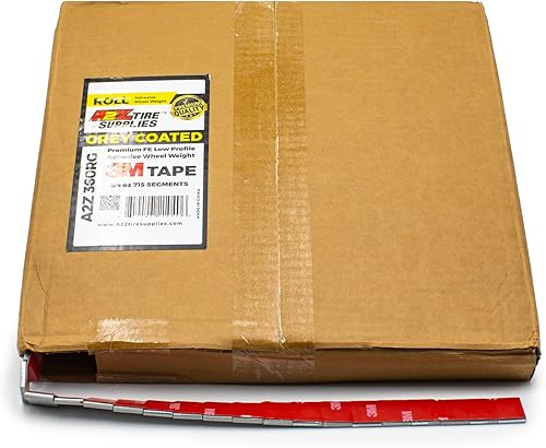 Miniatura 6 de Pesos de rueda adhesivos grises de 0.25 onzas (715 unidades, 11 libras), pesos de rueda de 1/4 oz para autos, camiones, SUV, motocicletas, perfil