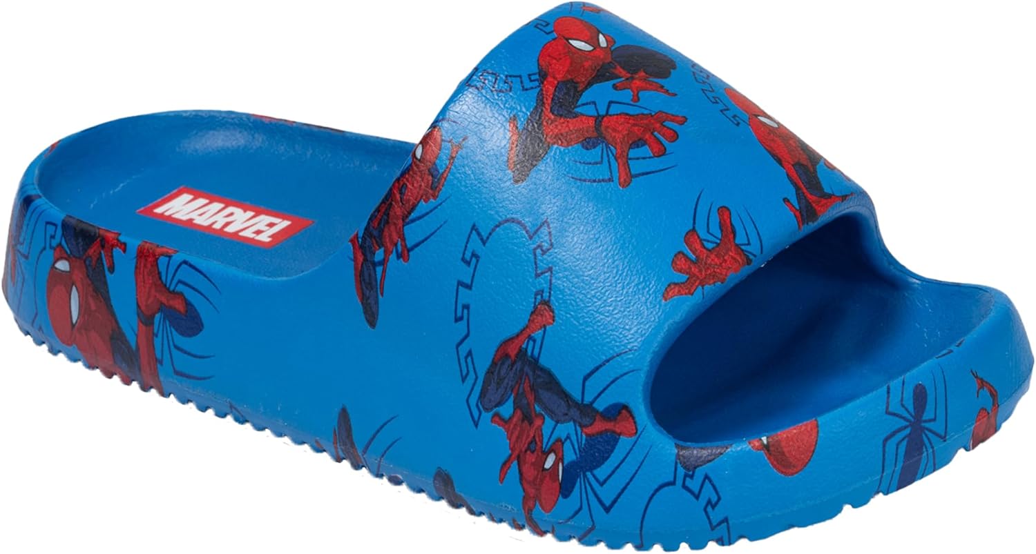 Marvel Spiderman Pool Slides - Spider Man Sandals for Boys