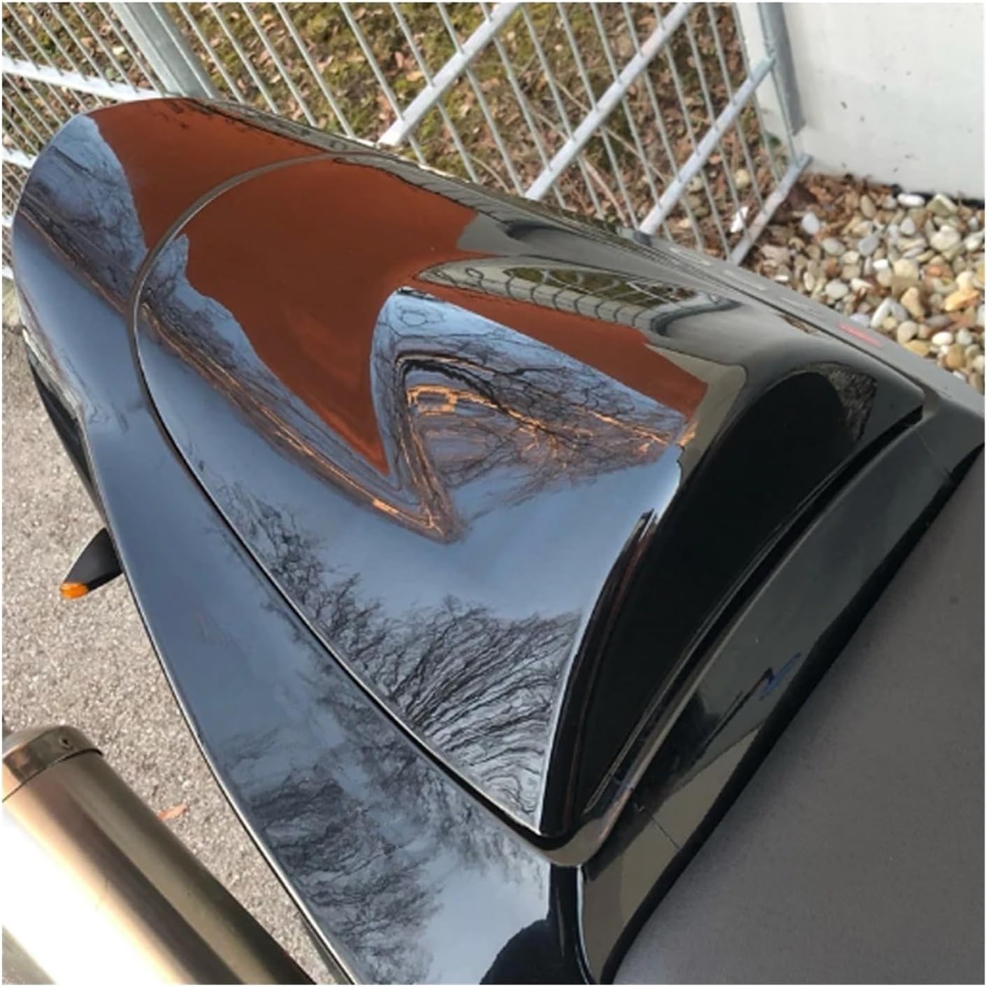 バイクカウルパッド オートバイ後部シートカバーピリオンソロシート