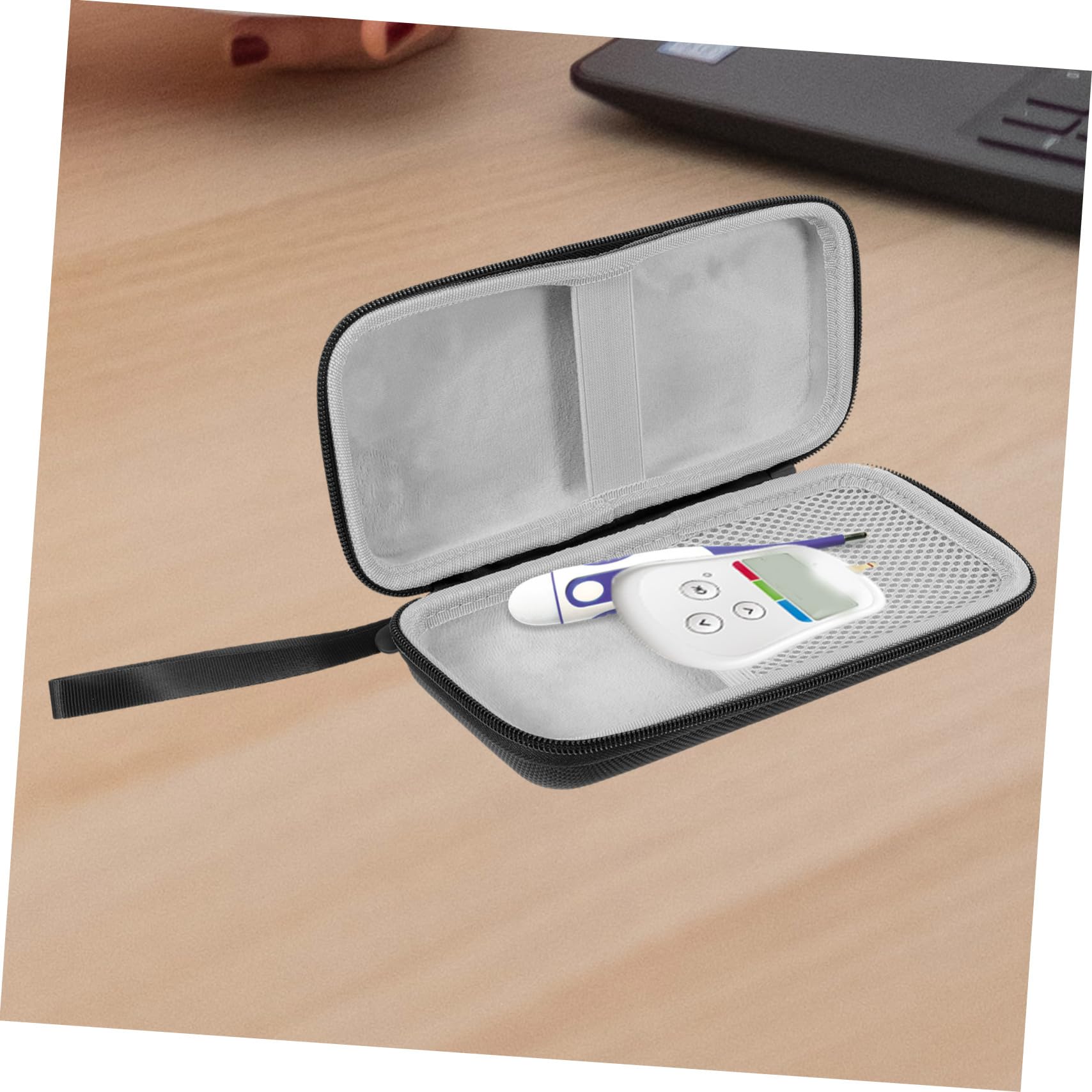 5stücke Organizer Für Blutzuckermessgerät Tragetasche Für Diabetes-zubehör Mit Elastischen Fächern Für Unterwegs Oder Reisen Schützt Und Ordnet Ihre Messgeräte Und