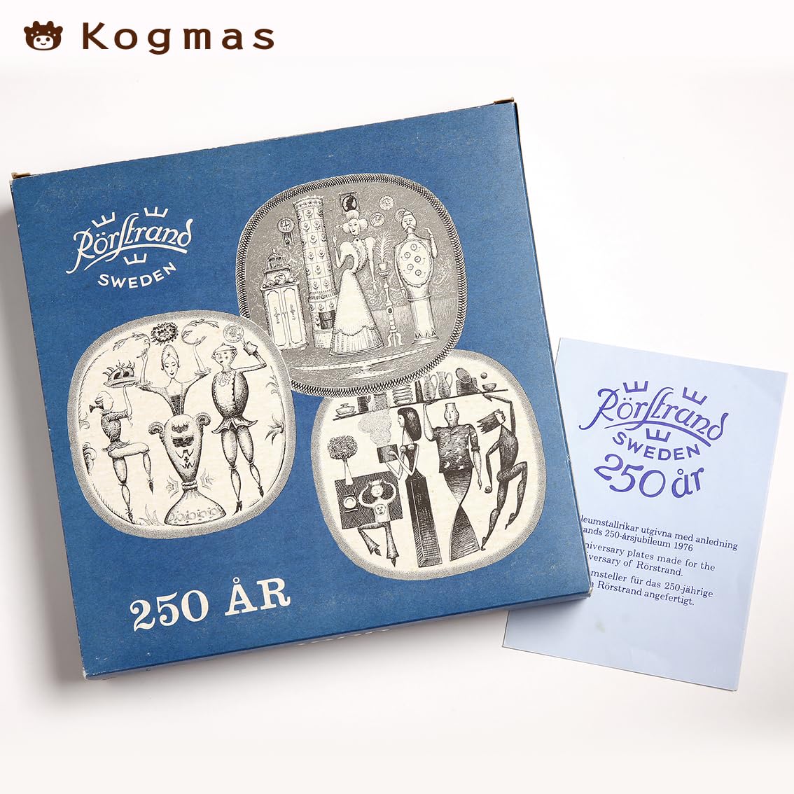 【激レア】未使用限定　ロールストランド 250周年記念 飾り皿　フルセット　北欧 Amazon.co.jp: Rorstrand ロールストランド 創立250周年記念絵皿『19