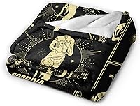 Vista 44 de Aries Blanket 12 Horoscope Astrology Bed Blankets Soft Cozy Personalized Flannel Throw Blankets 50"X40