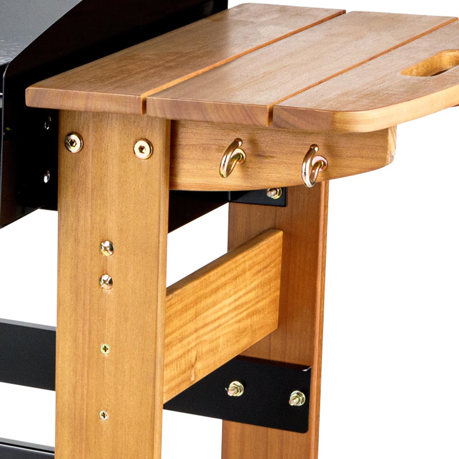 Plancha au gaz ASCAIN 2 brûleurs 6kW - Bois