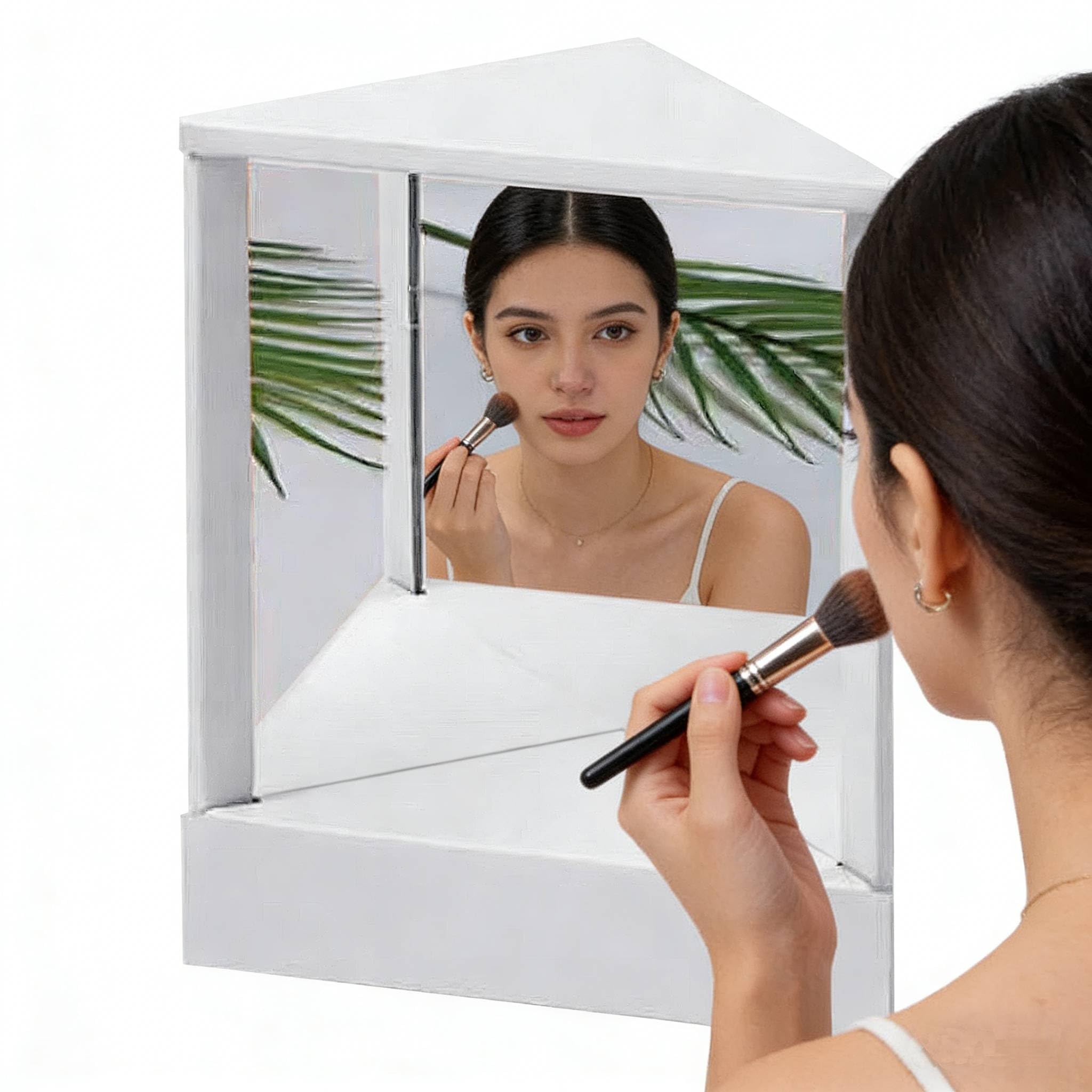 True Mirror Non Reversing, nieodwracalne lustro kosmetyczne, prawdziwe lustro nieodwracalne