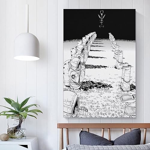 Miniatura 5 de SHAHU Póster de anime de hombre motosierra para dormitorio, decoración de pared, lienzo de 12 x 18 pulgadas (11.8 x 17.7 in)