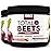 Total Beets Energy Drink Mix 2-Pack, Superfood Beet Root Powder, Nitrates to Boost Energy, Support Circulation, Blood Flow, Nitric Oxide and Stamina, Heart Health Supplement, Force Factor, 60 Servings