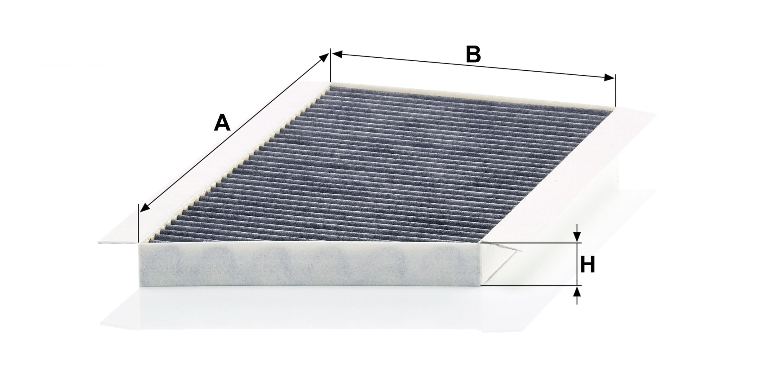 MANN-FILTER CUK 3461 Filtro de aire de cabina - Filtro de Polen con Carbón activado - para Automóviles + Vehículos de transporte