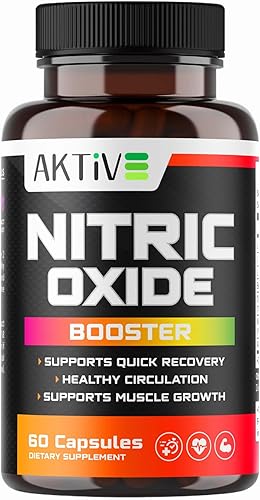 Suplemento potenciador de óxido nítrico con L-arginina, L-citrulina y raíz de ginseng Mejora el flujo sanguíneo, aumenta la energía y la