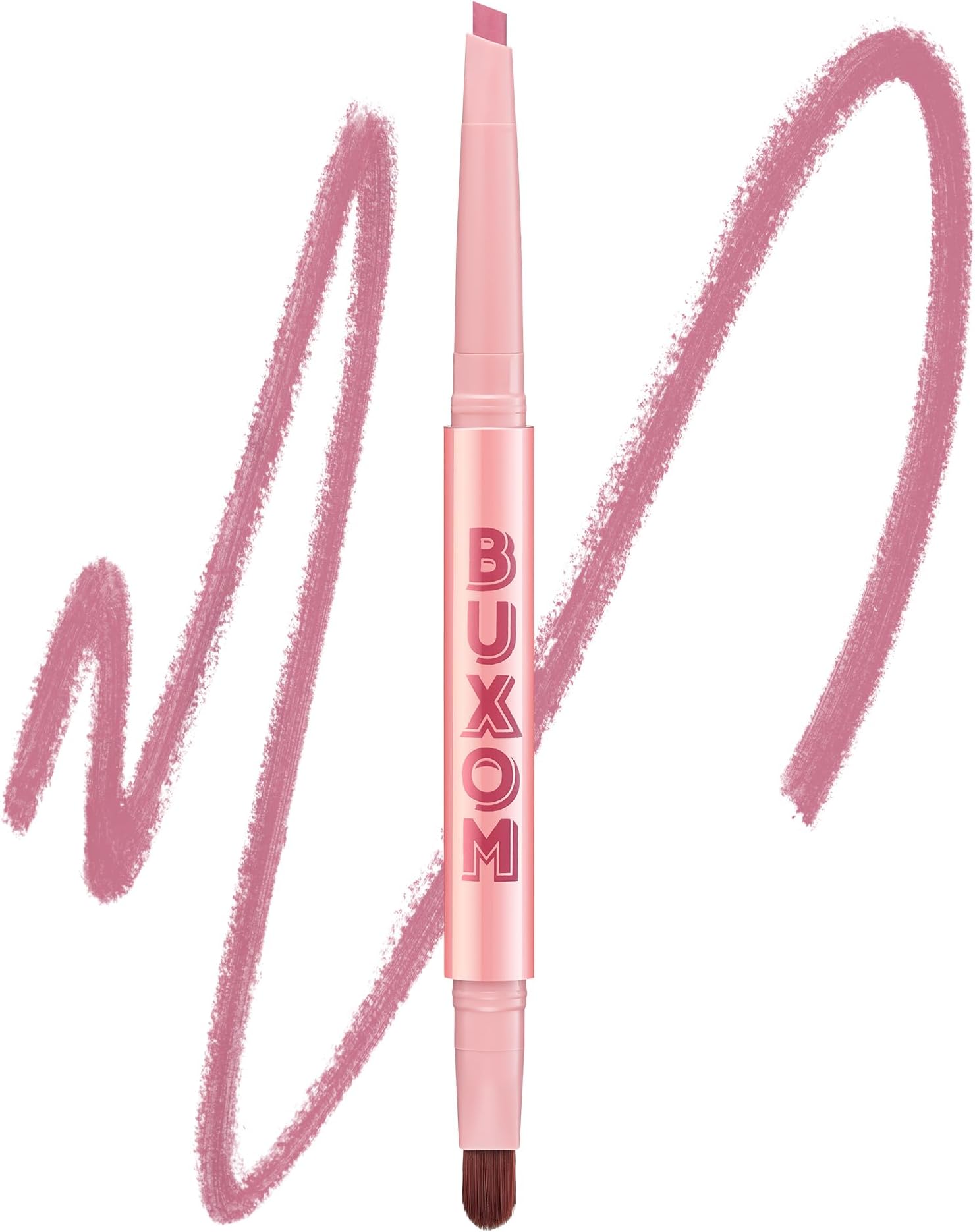BuxomPower Line Plumping Lip Liner, Long Lasting, Waterproof & Retractable Lip Pencil, Moisturizing Formula with Peptides & Vitamin E, Matte Finish, Cruelty-Free, No Sharpening Needed