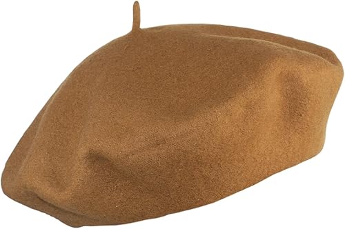 Miniatura 9 de NYFASHION101 Boina de lana unicolor ligera estilo francés casual y clásica