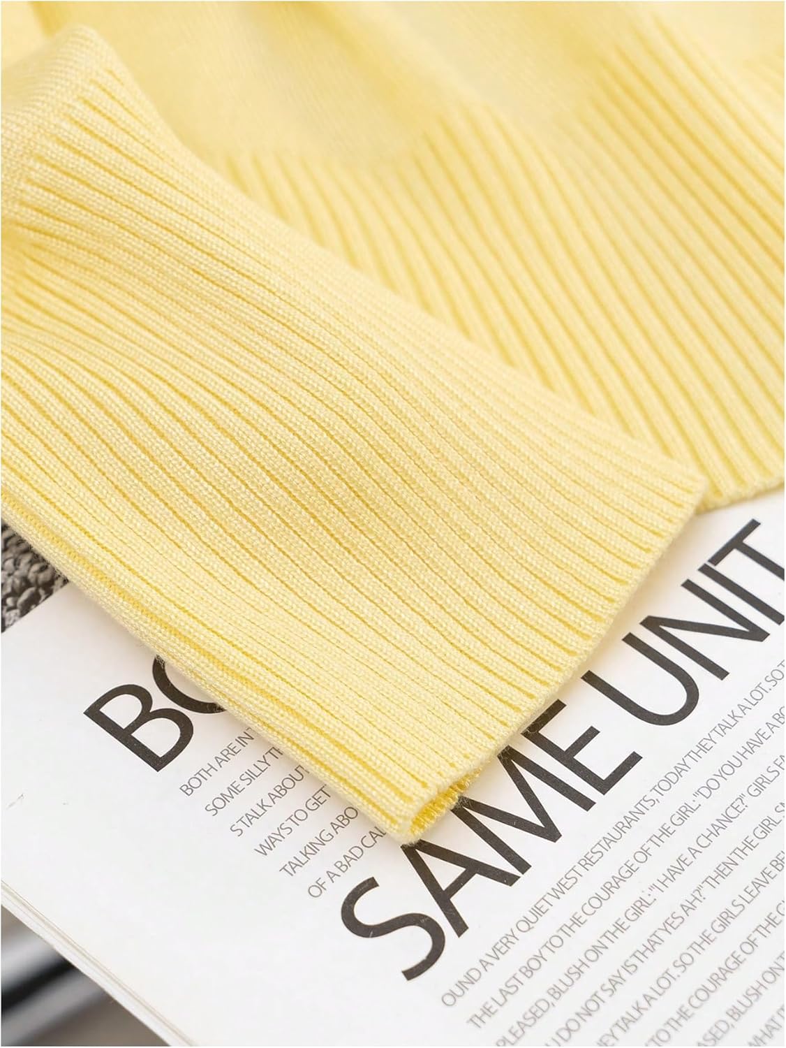 WDIRARA Women's Button Down Cardigan Sweater Long Sleeve V Neck Lightweight Knit Outerwear - Image 6