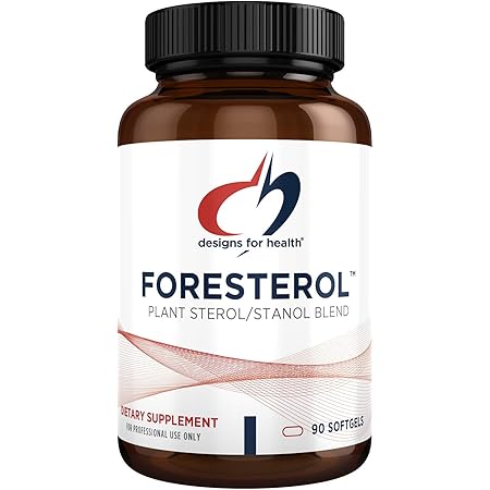 Amazon Com Designs For Health Plant Sterols And Stanols Foresterol Stanol Sterol Supplement With Beta Sitosterol From Coniferous Pine Designed To Help Maintain Healthy Cholesterol Levels 90 Softgels Health Personal Care
