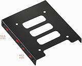 TRIXES 2.5 to 3.5 Inch SSD Mounting Kit – Internal Drive Bracket - 7