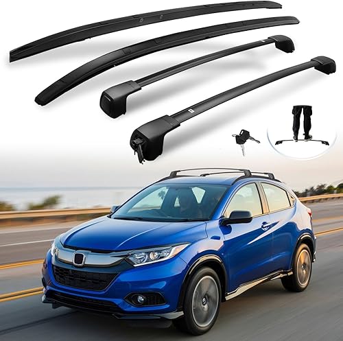 Miniatura 8 de Barras de techo mejoradas de 220 libras y rieles laterales para Mazda CX5 CX-5 2017-2024, aleación de aluminio, un juego incluye 2 barras