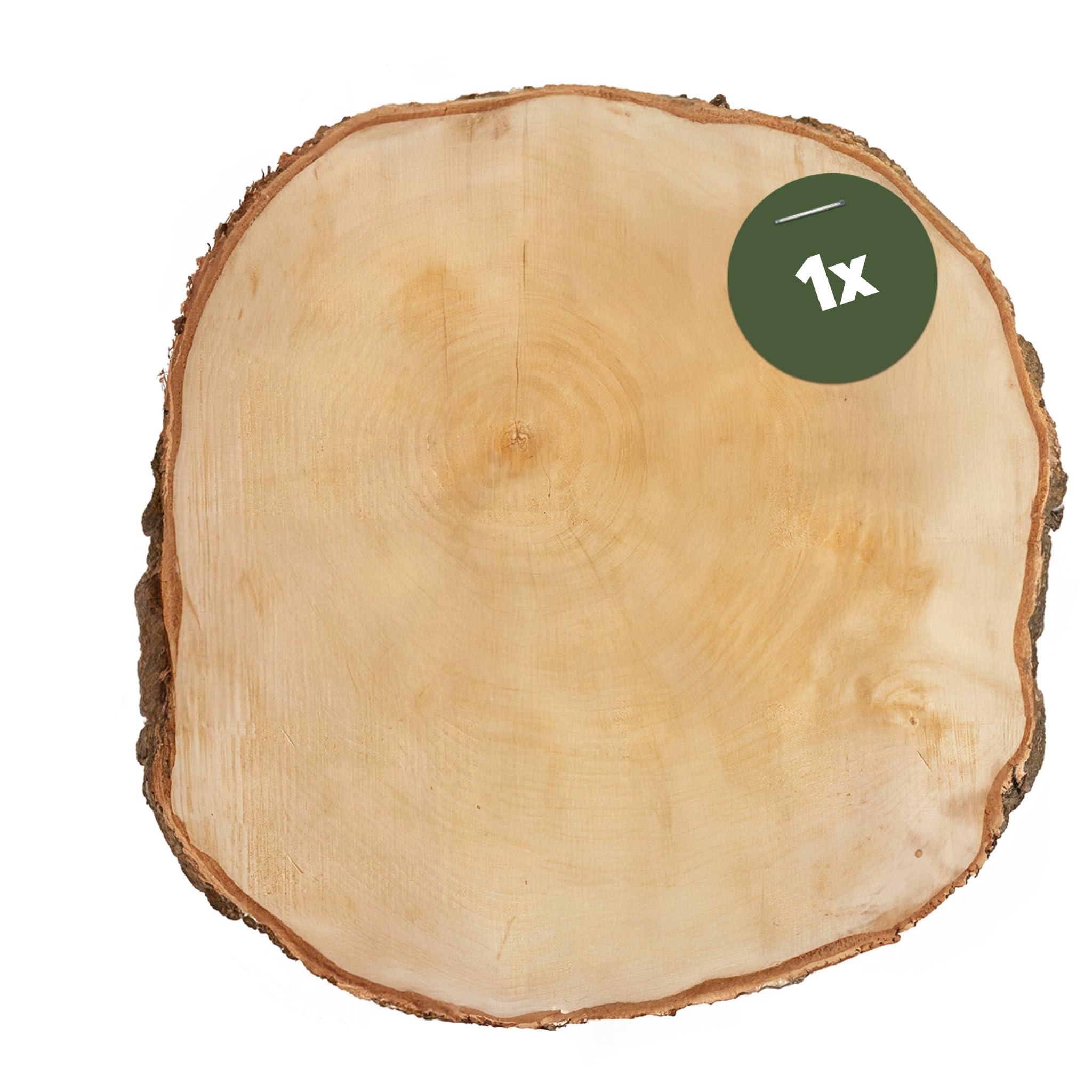 Legnetti Per Lavoretti Huhemy Dischi Legno 12 Pezzi 14-15 Cm, Spessore 1 Cm, Dischetti Legno Albero Senza Foro, Per L'Artigianato E Fai Da Te, Matrimonio E Decorazione Di Natale Legno Fai Da Te