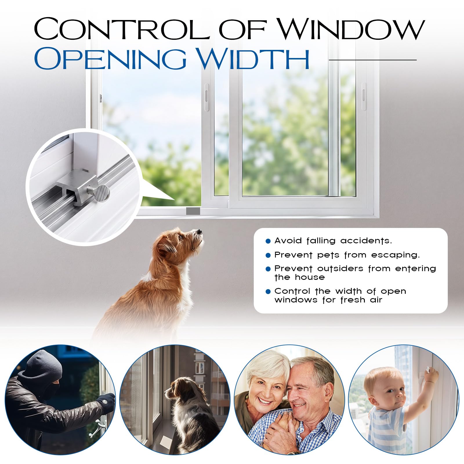 Shimeyao 100 cerraduras deslizantes para ventanas a granel, cerraduras de seguridad de aluminio de metal con llaves para ventanas corredizas verticales u horizontales, plateadas, ajustables hacia