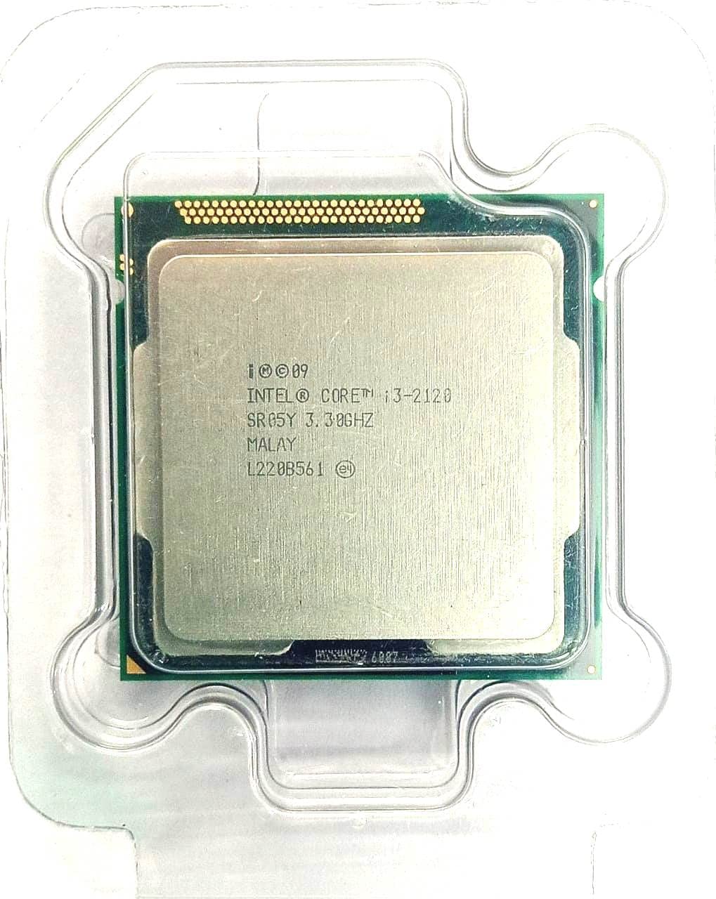 Core i3 2120 2nd Generation 3.3 GHz LGA 1155 Socket Desktop Processor (Silver) for H61 Motherboard (AD Enterprises)